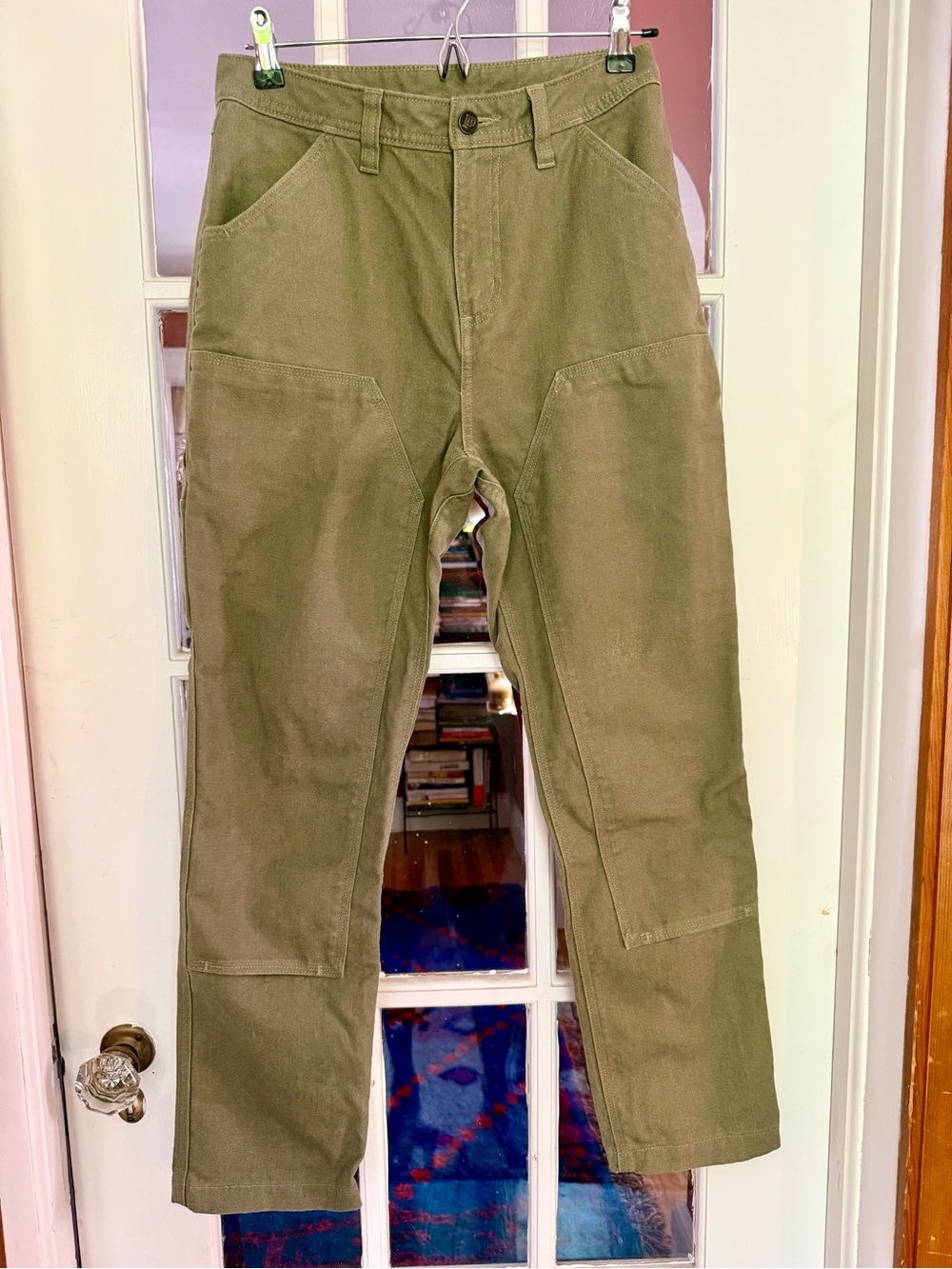 Women’s Patagonia Olive Green Double Front Pants